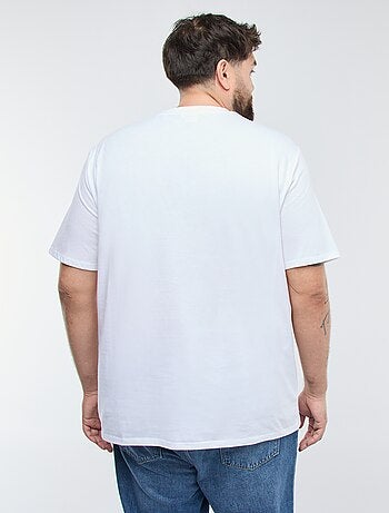 Effen T-shirt met Marvel/Deadpool-print