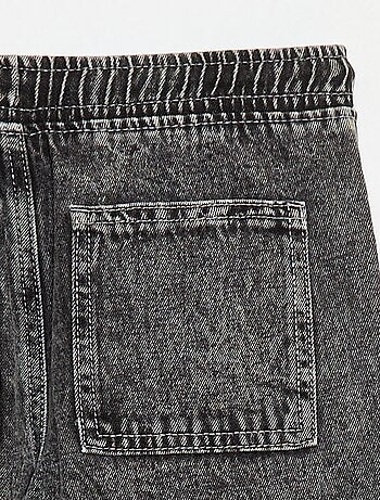 Elastische broek met zakken