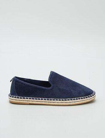 Espadrilles van suedine