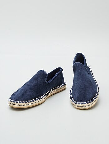 Espadrilles van suedine