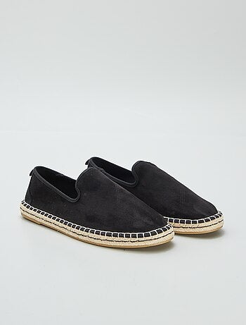 Espadrilles van suedine