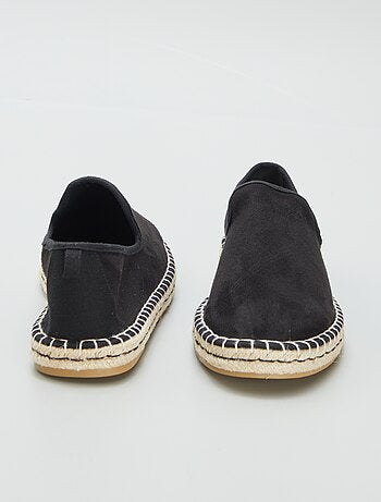 Espadrilles van suedine
