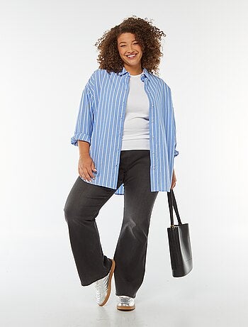 Flared/bootcut jeans met normale taille 'Carmakoma'