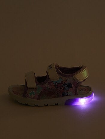 Flexibele open sandalen 'Stitch'