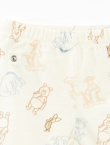 Fluwelen pyjama met top + broek 'Disney' - 2-delig
