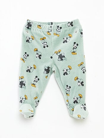 Fluwelen pyjama met top + broek 'Disney' - 2-delig
