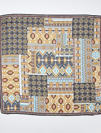 Foulard met satijnglans