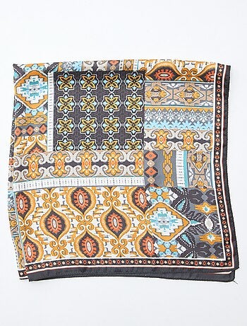 Foulard met satijnglans