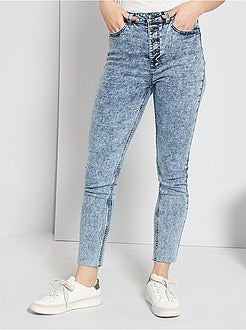 Gebleekte skinny jeans - Kiabi