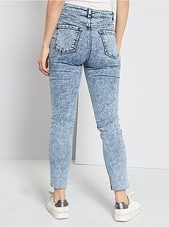 Gebleekte skinny jeans - Kiabi