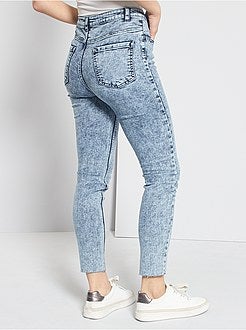 Gebleekte skinny jeans - Kiabi