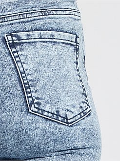 Gebleekte skinny jeans - Kiabi