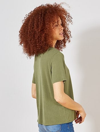 Geknoopt T-shirt - Kiabi