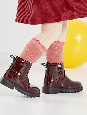 Goedkope schoenen meisje baby, in diverse modellen en kleuren - mode |  baby's rood | Kiabi