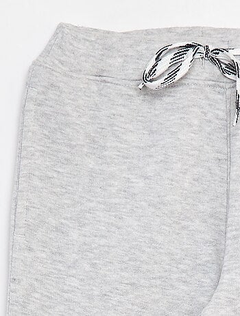 Gemêleerde joggingbroek met verstelbare tailleband