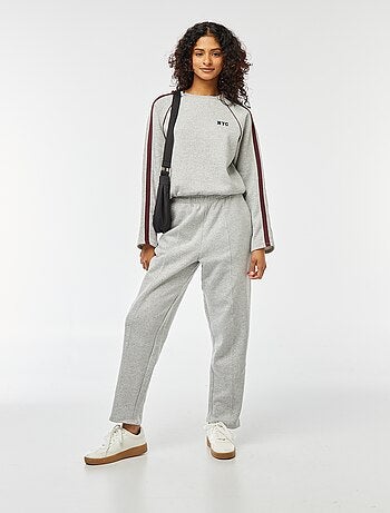Gemêleerde sweater in sportwearstijl