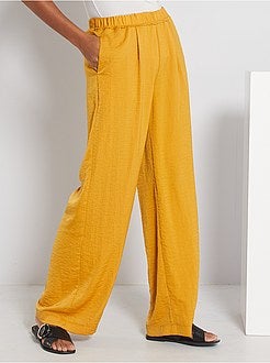 Gesatineerde broek - Kiabi