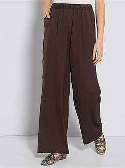 Gesatineerde broek - Kiabi