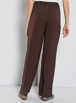 Gesatineerde broek - Kiabi