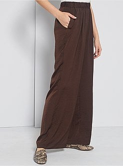 Gesatineerde broek - Kiabi