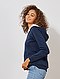     Gevoerde sweater met een capuchon afbeelding 5
