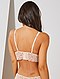     Gevulde, kanten bralette zonder beugels afbeelding 3

