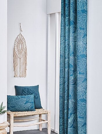 Glasgordijn met ringen