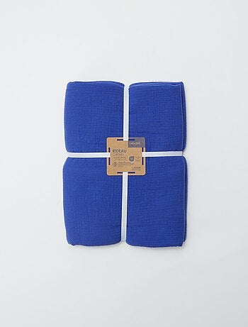 Gordijn van dunne, luchtige katoen