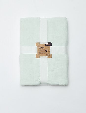 Gordijn van dunne, luchtige katoen