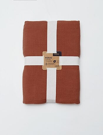 Gordijn van dunne, luchtige katoen