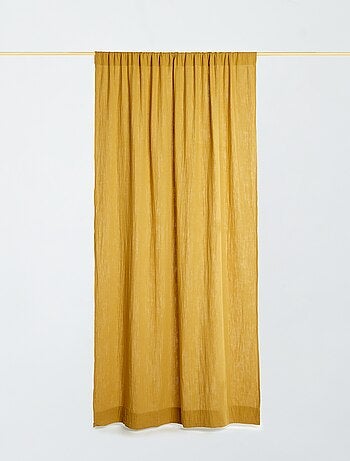 Gordijn van dunne, luchtige katoen