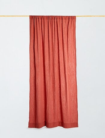 Gordijn van dunne, luchtige katoen