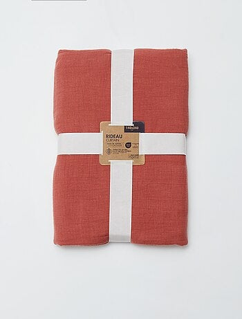 Gordijn van dunne, luchtige katoen