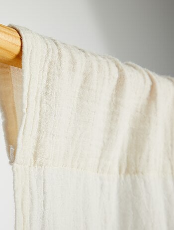 Gordijn van dunne, luchtige katoen