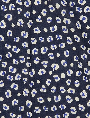 Grote foulard met print