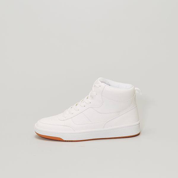 Hoge sneakers Herenkleding - wit - Kiabi - 30,00€