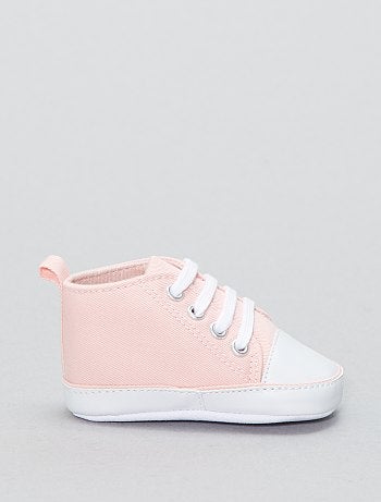 Hoge stoffen sneakers - Kiabi