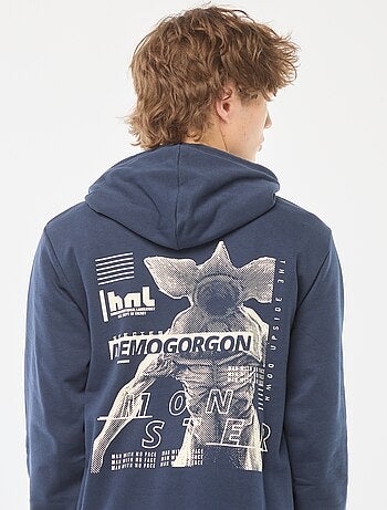 Hoodie met Stranger Things-print voor en achter