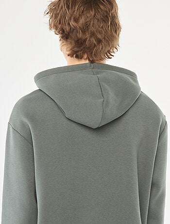 Hoodie van joggingstof