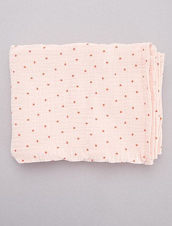 Hydrofieldoek met hartjesprint - Kiabi