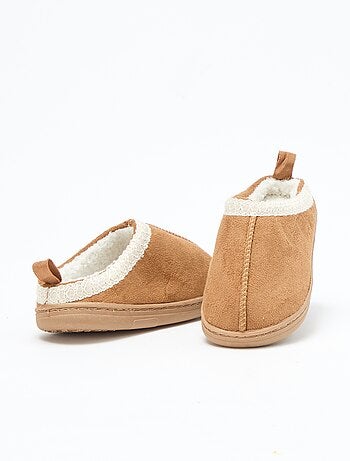 Instappers van suèdine met detail