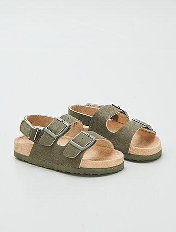 Instappers van suèdine met klittenband