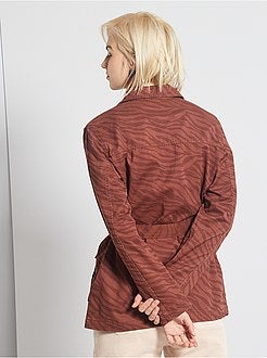 Jasje met legerprint - Kiabi