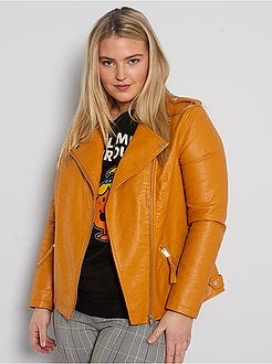 Jasje van synthetisch leer - Kiabi