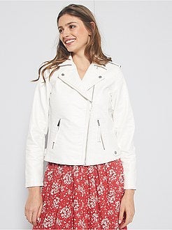 Jasje van synthetisch leer - Kiabi