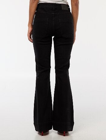 Jeans met hoge taille - flared/bootcut model