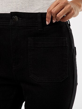 Jeans met hoge taille - flared/bootcut model