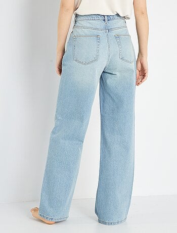 Jeans met wijde pijpen - 30L