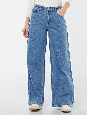 Jeans met wijde pijpen - L32