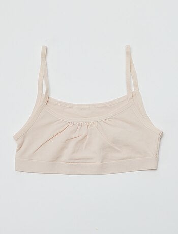 Jersey top met smalle bandjes - Setje van 2